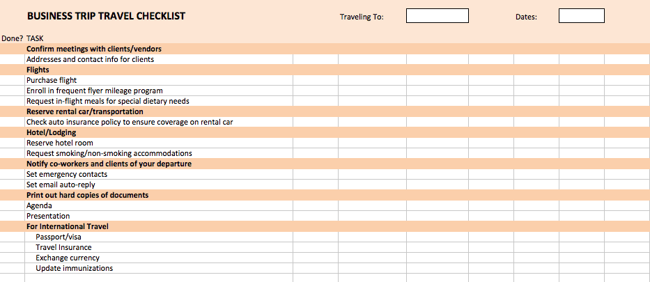 Free To Do List Templates in Excel