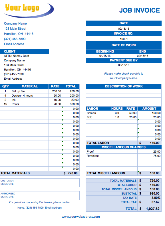 Job Costing Accounting