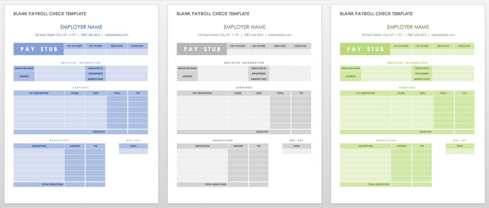 15 Free Payroll Templates  Smartsheet