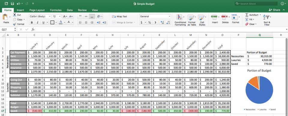 How To Make A Spreadsheet In Excel Word And Google