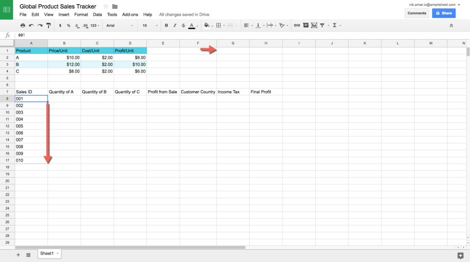 how to make a spreadsheet in excel word and google sheets smartsheet